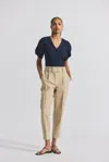 Derek Lam Leonie Pleated Tapered Pant