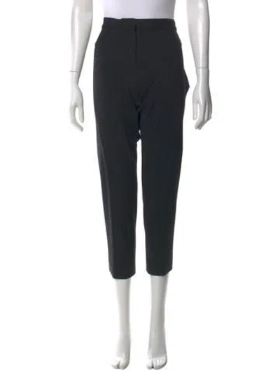 Pre-owned Derek Lam Linen Straight Leg Pants In Blue
