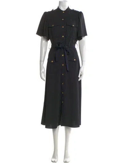 Pre-owned Derek Lam Long Dress In Black