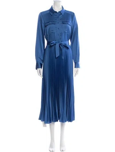 Pre-owned Derek Lam Long Dress In Blue