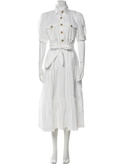 Pre-owned Derek Lam Long Dress In Neutrals