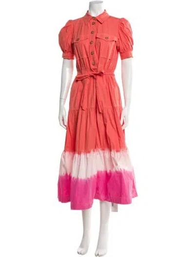 Pre-owned Derek Lam Long Dress In Pink