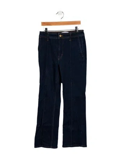 Pre-owned Derek Lam Low-rise Straight Leg Jeans In Blue