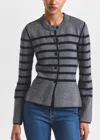 Derek Lam Mariana Reversible Button Up Sweater