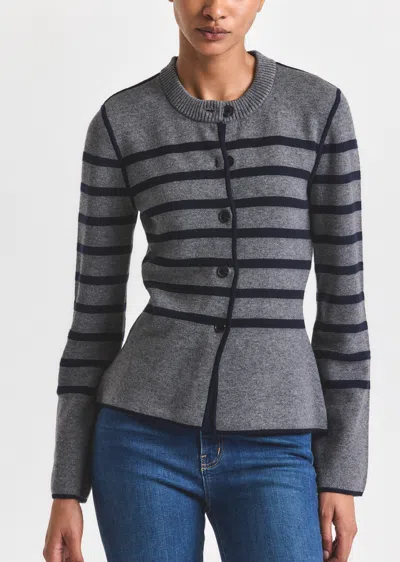 Derek Lam Mariana Reversible Button Up Sweater