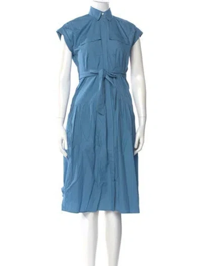 Pre-owned Derek Lam Midi Length Dress In Blue