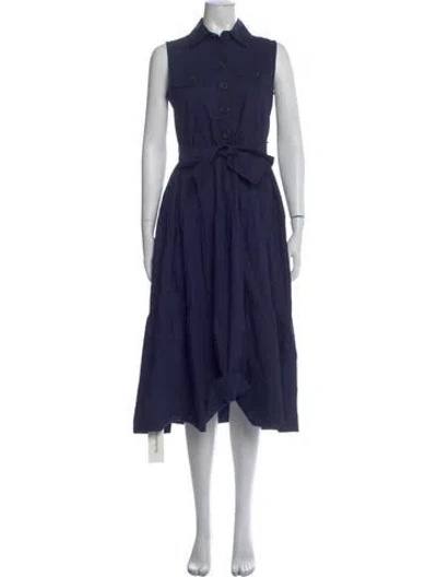 Pre-owned Derek Lam Midi Length Dress In Blue