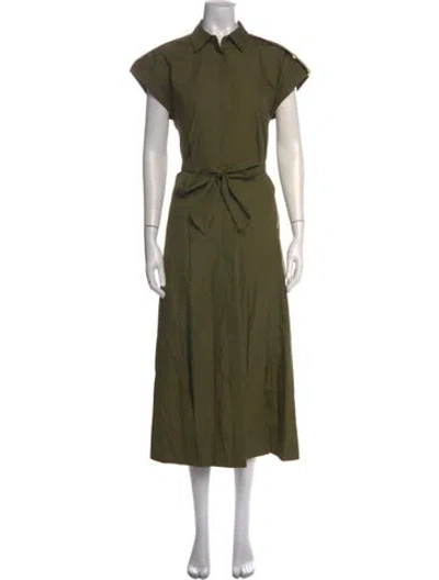 Pre-owned Derek Lam Midi Length Dress In Green