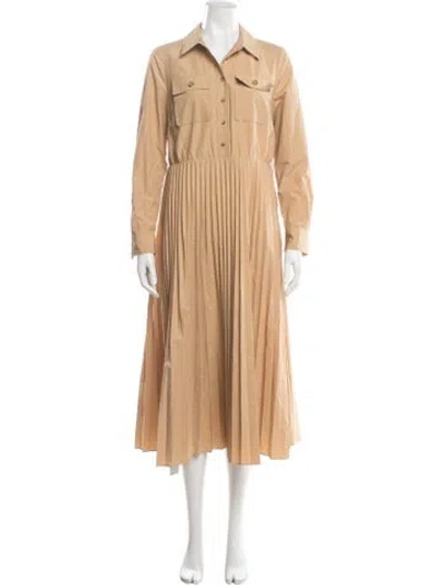 Pre-owned Derek Lam Midi Length Dress In Neutral