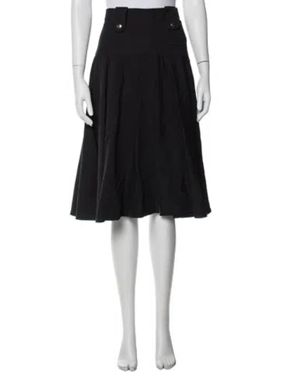 Pre-owned Derek Lam Midi Length Skirt In Blue