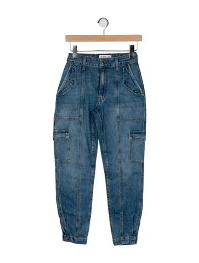 Pre-owned Derek Lam Mid-rise Skinny Leg Jeans In Blue