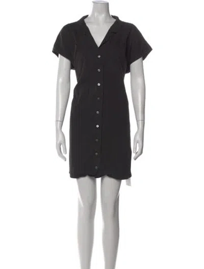 Pre-owned Derek Lam Mini Dress In Black