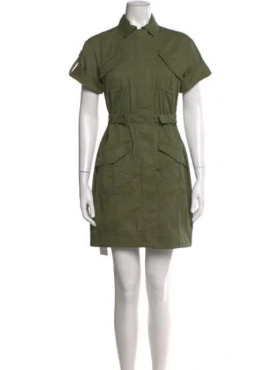 Pre-owned Derek Lam Mini Dress In Green