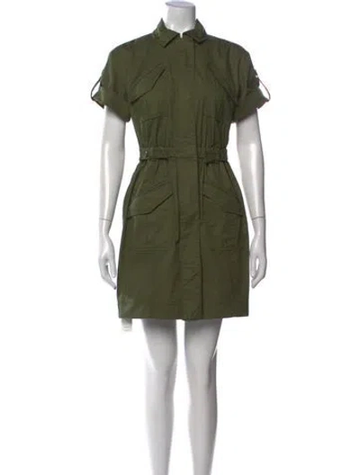 Pre-owned Derek Lam Mini Dress In Green