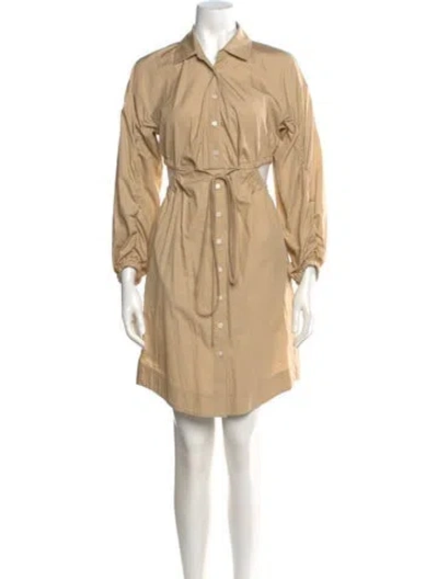 Pre-owned Derek Lam Mini Dress In Neutral