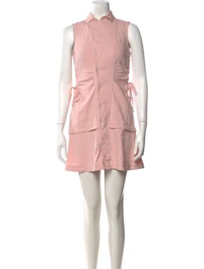 Pre-owned Derek Lam Mini Dress In Pink