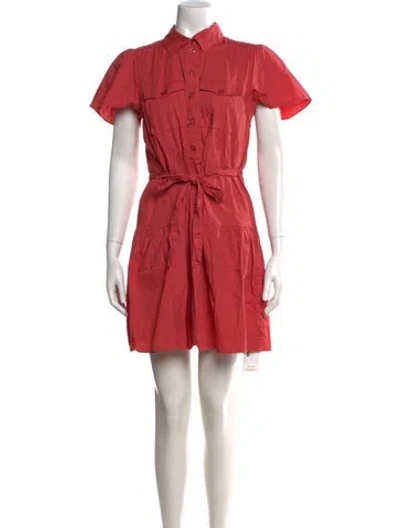 Pre-owned Derek Lam Mini Dress In Red