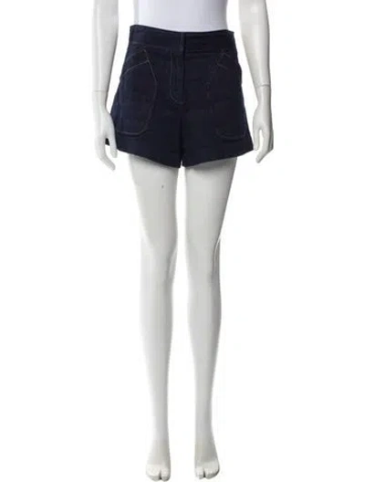 Pre-owned Derek Lam Mini Shorts In Black