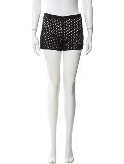 Pre-owned Derek Lam Mini Shorts In Black