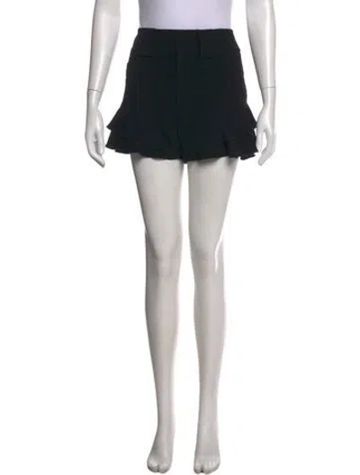 Pre-owned Derek Lam Mini Shorts In Black