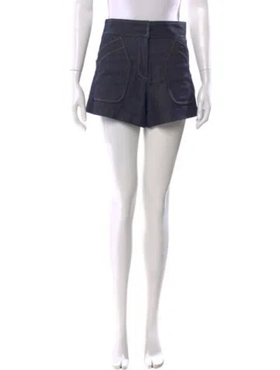Pre-owned Derek Lam Mini Shorts In Blue