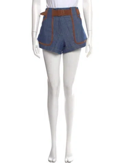 Pre-owned Derek Lam Mini Shorts In Blue