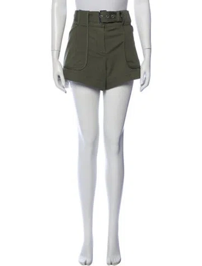 Pre-owned Derek Lam Mini Shorts In Green