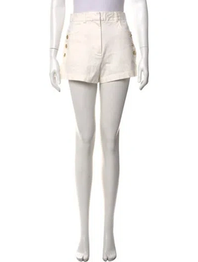 Pre-owned Derek Lam Mini Shorts In White