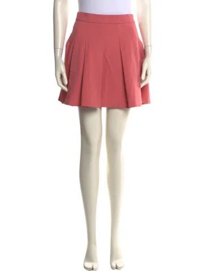 Pre-owned Derek Lam Mini Skirt In Pink