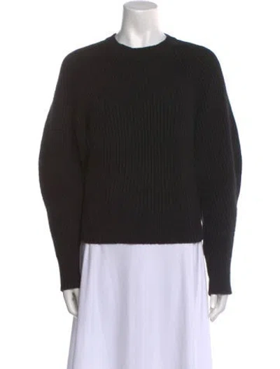 Pre-owned Derek Lam Mock Neck Sweater In Black