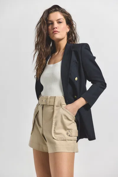 Derek Lam Monterey Short In Neutral