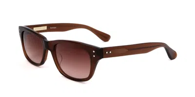 Derek Lam Parkl Cho Men's Sunglasses Brown Size 53