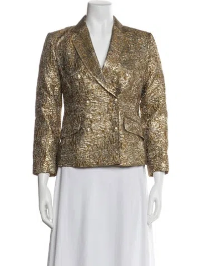Pre-owned Derek Lam Patterned Blazer W/ Tags
