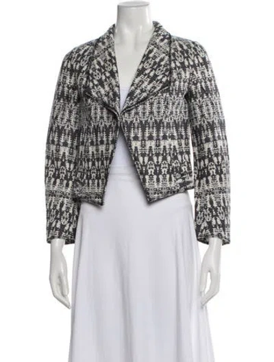Pre-owned Derek Lam Patterned Jacket In Neutral
