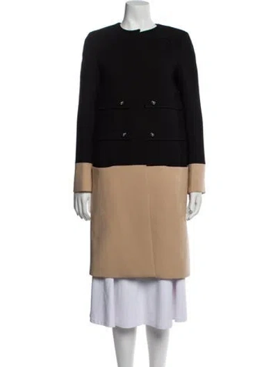 Pre-owned Derek Lam Peacoat In Black
