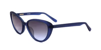 Derek Lam Phoe Mblue Women's Sunglasses Blue Size 55