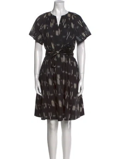 Pre-owned Derek Lam Printed Knee-length Dress In Multi