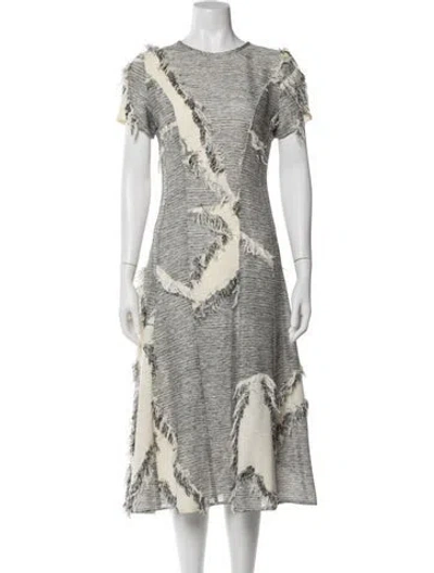 Pre-owned Derek Lam Printed Midi Length Dress In Multi