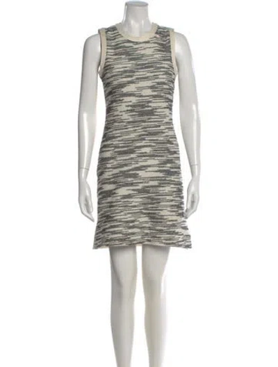 Pre-owned Derek Lam Printed Mini Dress