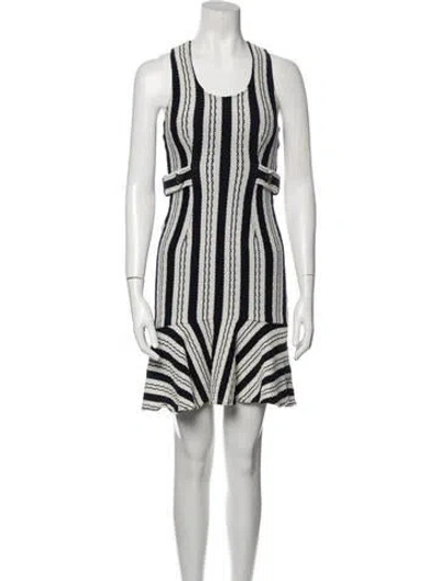 Pre-owned Derek Lam Printed Mini Dress In Multi
