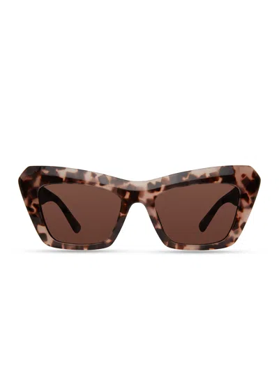 Derek Lam Prisha Cat Eye Sunglasses In Brown