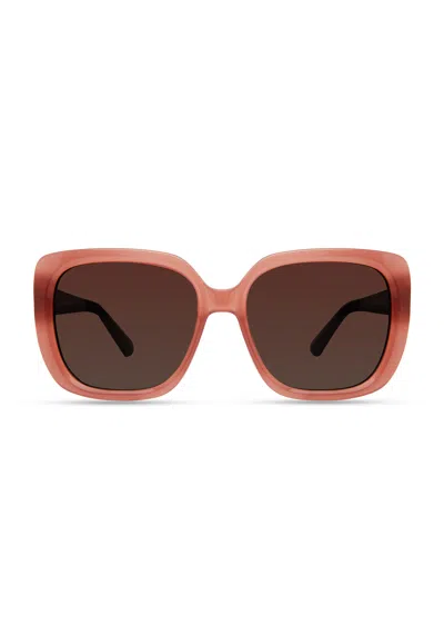 Derek Lam River Square Oversized Sunglasses In Brown