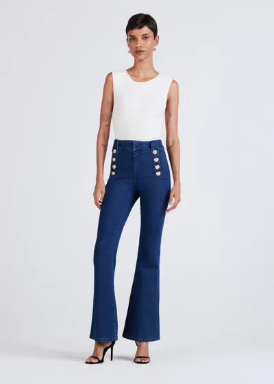 Derek Lam Robertson Flare Jeans In Blue