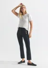 Derek Lam Robertson Slim Trouser In Black