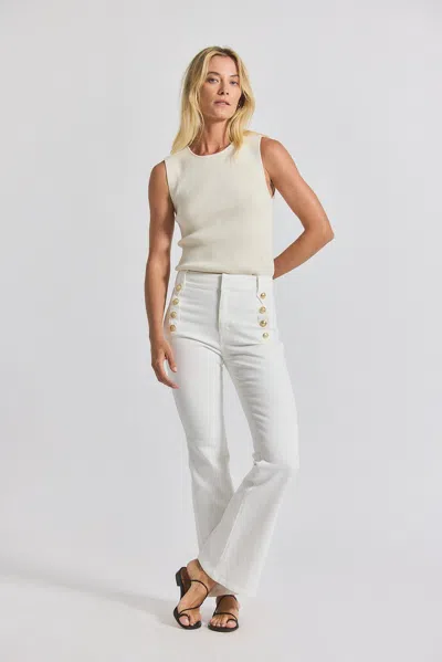Derek Lam Robertson Stretch Denim Flare Trouser