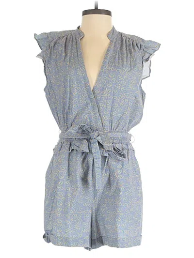 Pre-owned Derek Lam Romper In Blue