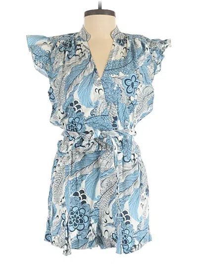Pre-owned Derek Lam Romper In Blue