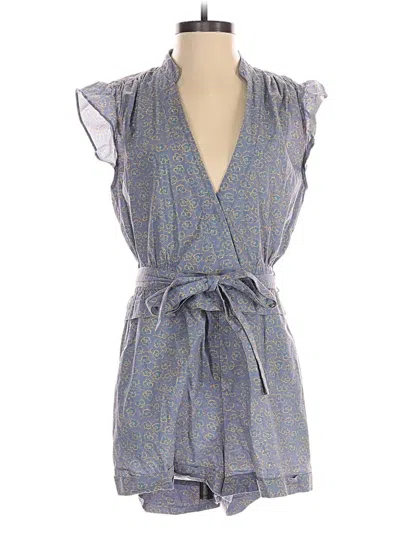 Pre-owned Derek Lam Romper In Blue