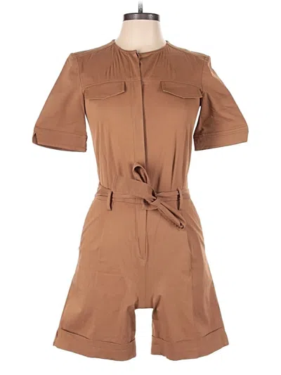 Pre-owned Derek Lam Romper In Brown