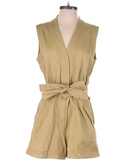 Pre-owned Derek Lam Romper In Brown